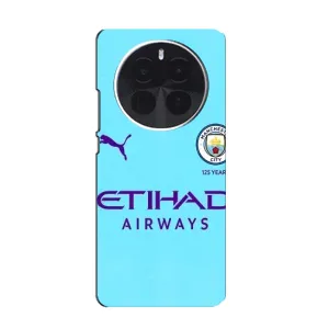 Силиконовые Чехлы принт Футбол на ZTE Blade V70 Max (Man City)