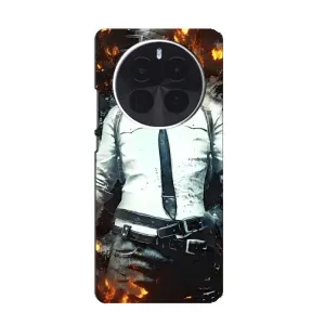 Силиконовый чехол с картинкой "Герой Pubg" на ZTE Blade V70 Max (Man Пубг)