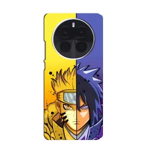 Купить Чехлы на телефон с принтом Anime для ZTE Blade V70 Max (Naruto Vs Sasuke)