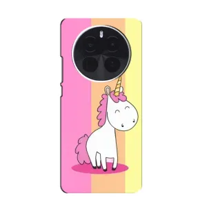 Чехол Unicorn на ZTE Blade V70 Max (Радужный Единорог)