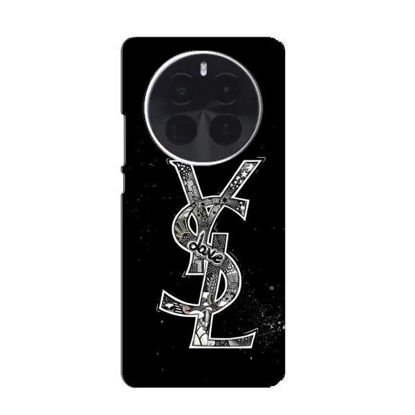 Чехол с рисунком «YSL» для ZTE Blade V70 Max