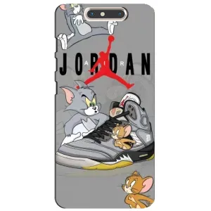 Силиконовый Чехол Nike Air Jordan на ЗТЕ Блейд В8 (Air Jordan)