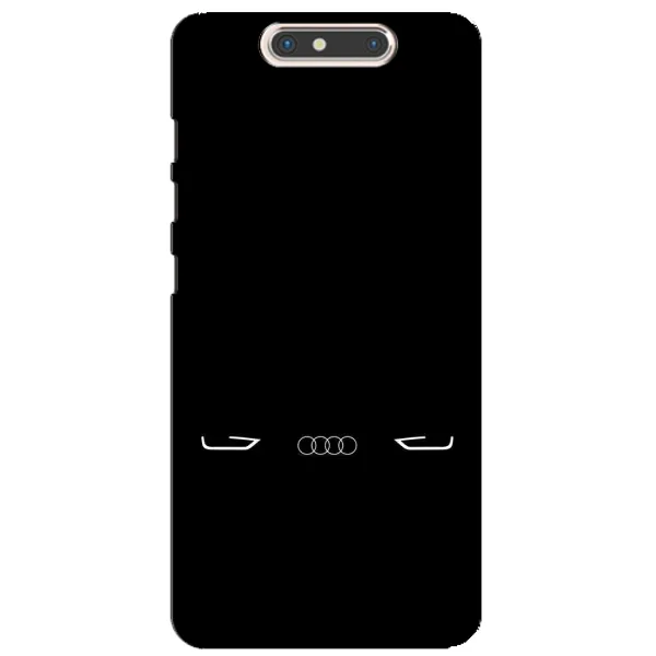 Чехол с рисунком «Силует Audi» для ZTE Blade V8 Чехол с рисунком «Силует Audi» для ZTE Blade V8