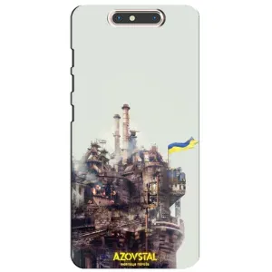 Чехлы на военную тематику для ZTE Blade V8 (Азовсталь)