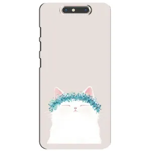 Чохол на тематику: Коти для ZTE Blade V8 (Білий котик)