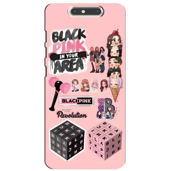 Чохол з малюнком «BLACK PINK колаж» для ZTE Blade V8 Чохол з малюнком «BLACK PINK колаж» для ZTE Blade V8