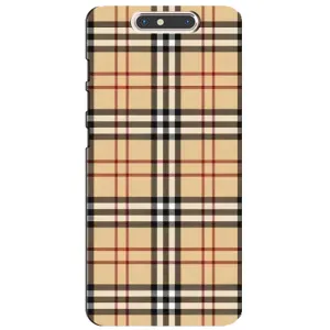 Чехол с Брендами одежды на ЗТЕ Блейд В8 (Burberry стиль)