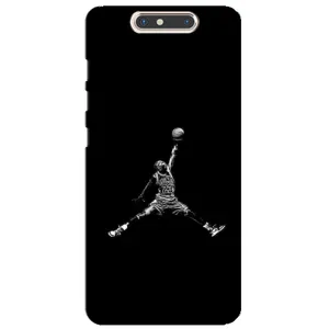 Силиконовый Чехол Nike Air Jordan на ЗТЕ Блейд В8 (Джордан)