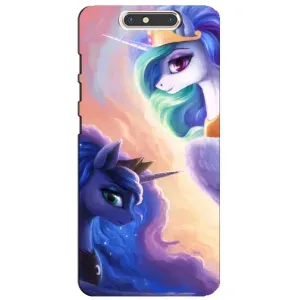 Чохол Unicorn на ZTE Blade V8 (Єдиноріжки на хамарках)