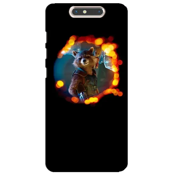 Чехол с рисунком «Енот Ракета» для ZTE Blade V8 Чехол с рисунком «Енот Ракета» для ZTE Blade V8