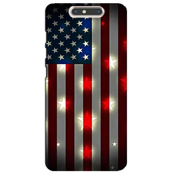 Чехол с рисунком «Флаг США 2» для ZTE Blade V8 Чехол с рисунком «Флаг США 2» для ZTE Blade V8