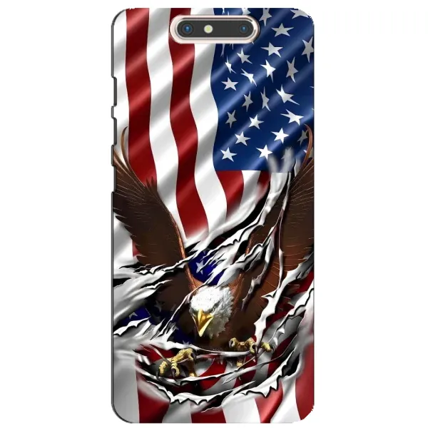 Чехол с рисунком «Флаг USA» для ZTE Blade V8 Чехол с рисунком «Флаг USA» для ZTE Blade V8