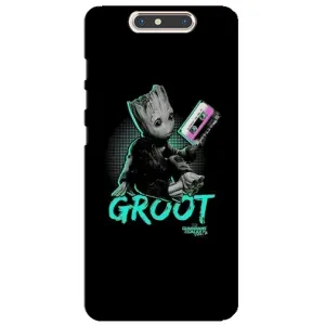 Чехол Супергерои Марвел на ЗТЕ Блейд В8 (Groot)
