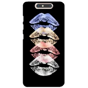 Чехол Стильные девушки на ZTE Blade V8 (Губы)