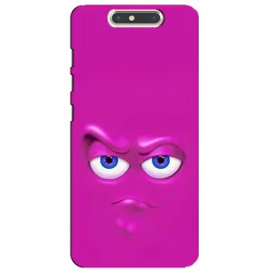 Силиконовые Чехлы (смешные стикеры) для ZTE Blade V8 (Хитрая мордочка)