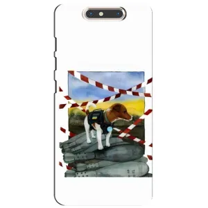 Чехол с принтом Собаки Патрон для ZTE Blade V8 (Храбрый Патрон)