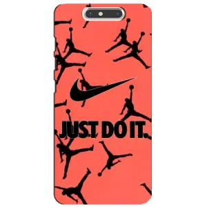 Силиконовый Чехол Nike Air Jordan на ЗТЕ Блейд В8 (Just Do It)
