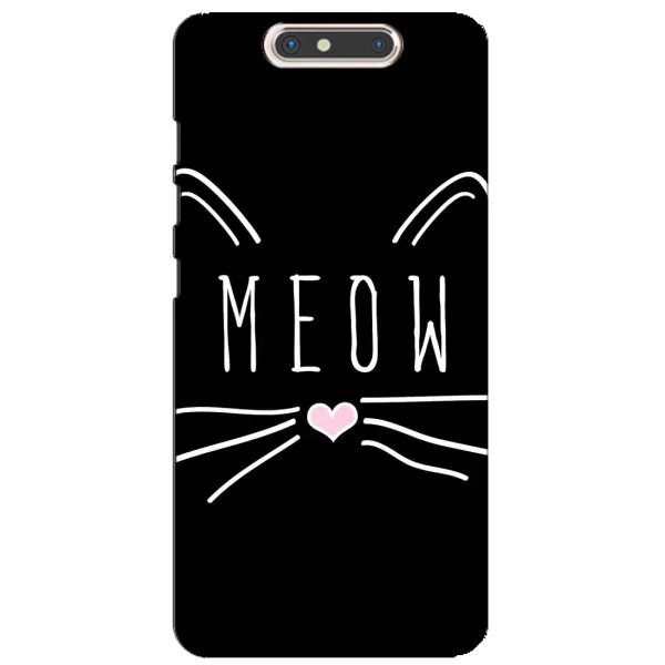 Чехол с рисунком «КОТИК MEOW» для ZTE Blade V8 Чехол с рисунком «КОТИК MEOW» для ZTE Blade V8
