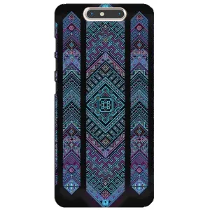 Силиконовый Чехол на ZTE Blade V8 (Крутой орнамент)