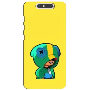 Чехол Бравл Старс для ZTE Blade V8 (Леон (LEON))