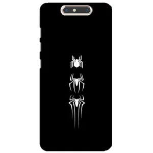 Чехол Супергерой Человека Паука на ZTE Blade V8 (Лого паука)