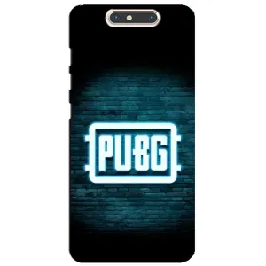 Чехол (TPU) с картинкой "Лого Пабг" на ЗТЕ Блейд В8 (Лого PUBG)