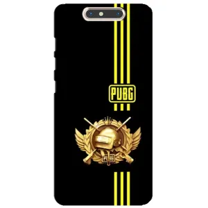 Чехол (TPU) с картинкой "Лого Пабг" на ЗТЕ Блейд В8 (Лого PUPG)