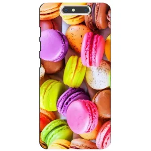 Чехол с изображением вкусной еды для ZTE Blade V8 (Макаруны)