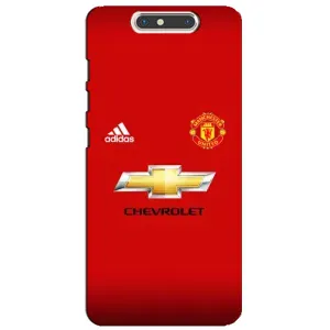 Силиконовые Чехлы принт Футбол на ZTE Blade V8 (Man United)