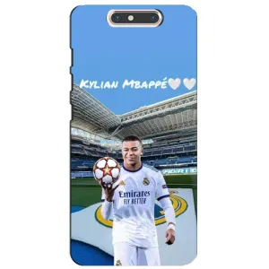 Чехол (TPU) с Футболистом на ZTE Blade V8 (Mbappe Real)