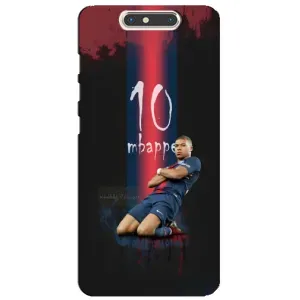 Чехол (TPU) с Футболистом на ZTE Blade V8 (MBAPPE 10)