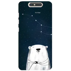 Силіконовий бампер з картинкою звірів для ZTE Blade V8 (Ведмедиця)