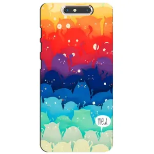 Силіконовий чохол з котиком для ZTE Blade V8 (Mew)