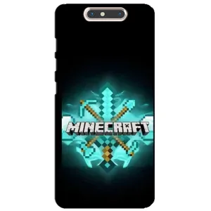 Чехол майнкрафт для ZTE Blade V8 (MineCraft 2)