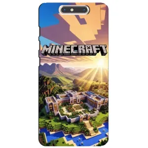 Чехол майнкрафт для ZTE Blade V8 (MINECRAFT)