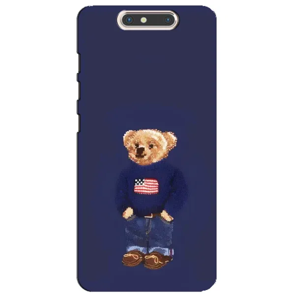 Чехол с рисунком «Мишка USA» для ZTE Blade V8 Чехол с рисунком «Мишка USA» для ZTE Blade V8