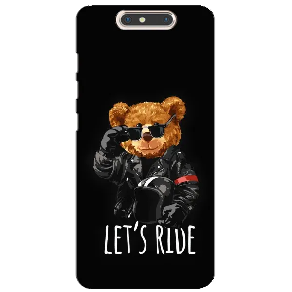 Чехол с рисунком «Модный Мишка» для ZTE Blade V8 Чехол с рисунком «Модный Мишка» для ZTE Blade V8