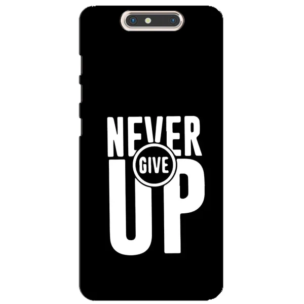Чехол с рисунком «Never Give UP» для ZTE Blade V8 Чехол с рисунком «Never Give UP» для ZTE Blade V8
