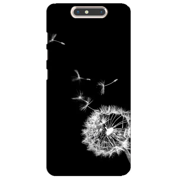 Чехол с рисунком «Одуванчик на чёрном» для ZTE Blade V8 Чехол с рисунком «Одуванчик на чёрном» для ZTE Blade V8