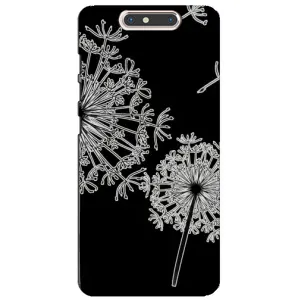 Силиконовый Чехол с одуванчиками на ZTE Blade V8 (Одуванчики)