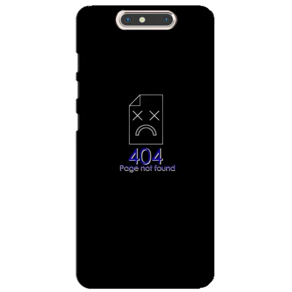 Чехол с рисунком «Ошибка 404» для ZTE Blade V8 Чехол с рисунком «Ошибка 404» для ZTE Blade V8