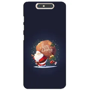 Чехол Санта Клаус для ZTE Blade V8 (Подарки от Санты)