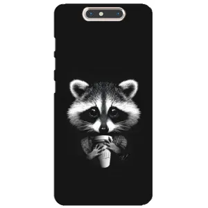 Силіконовий Чохол з Энотами на ZTE Blade V8 (З кавою)