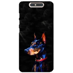 Бампер для ZTE Blade V8 з картинкою "Песики" (Собака Мопсік)