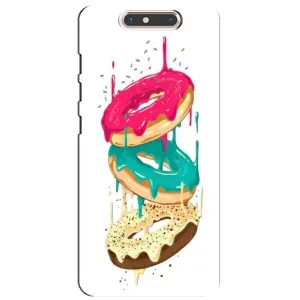 Чехол с изображением вкусной еды для ZTE Blade V8 (Сочные пончики)