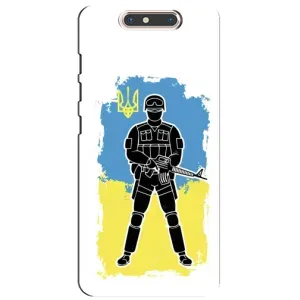 Патриотические Чехлы для ЗТЕ Блейд В8 (Солдат Украины)