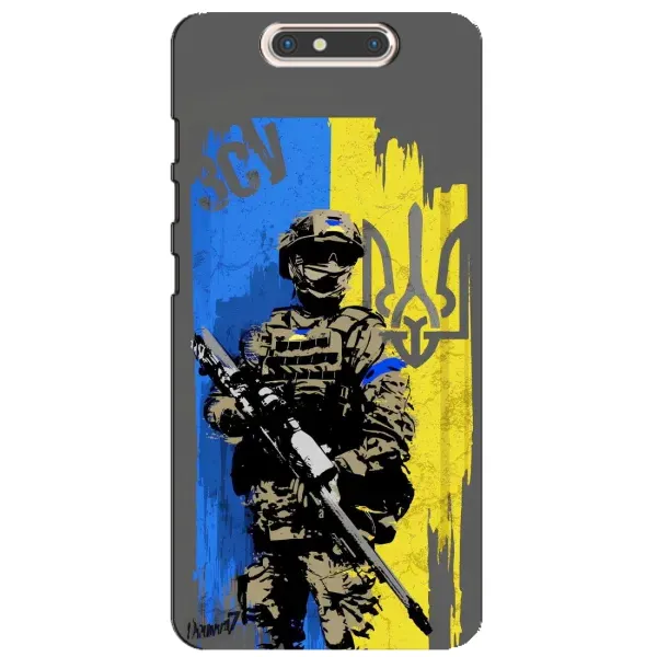 Чехол с рисунком «Солдат ЗСУ» для ZTE Blade V8 Чехол с рисунком «Солдат ЗСУ» для ZTE Blade V8