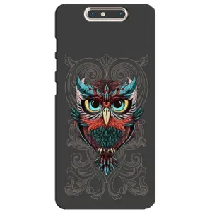 Чохли з принтом СОВИ для ZTE Blade V8 (Сова на сірому)