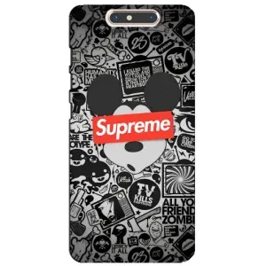 Чехол с Брендами одежды на ЗТЕ Блейд В8 (Supreme Маус)