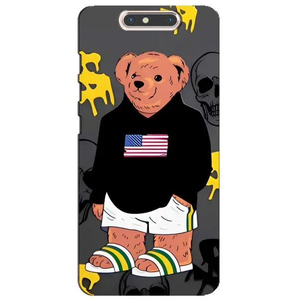 Чехол с рисунком «Teddy USA» для ZTE Blade V8 Чехол с рисунком «Teddy USA» для ZTE Blade V8